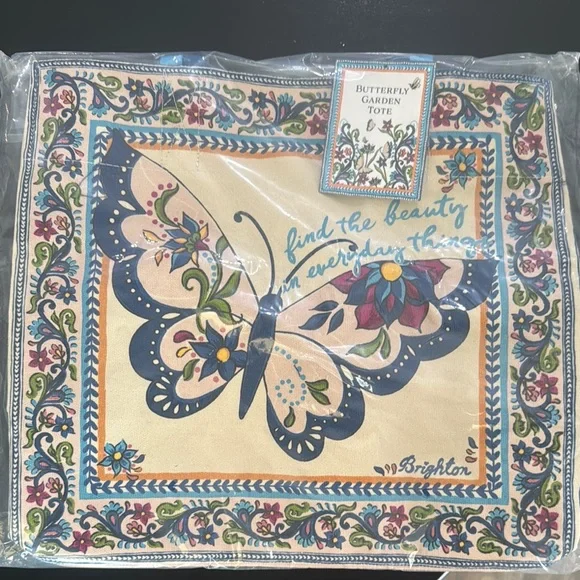 Brighton Butterfly Garden Tote - Picture 1 of 3